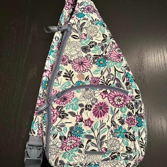 Vera Bradley Floral Sling Backpack - Picture 1 of 9